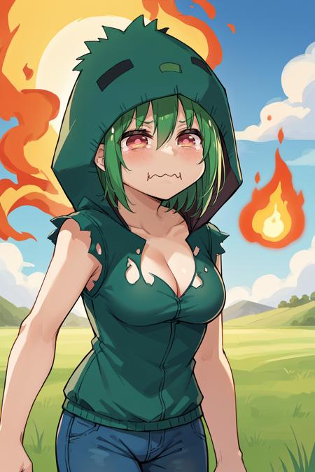 Zombie (Mob Talker/Minecraft) SDXL LoRA [Pony Diffusion]