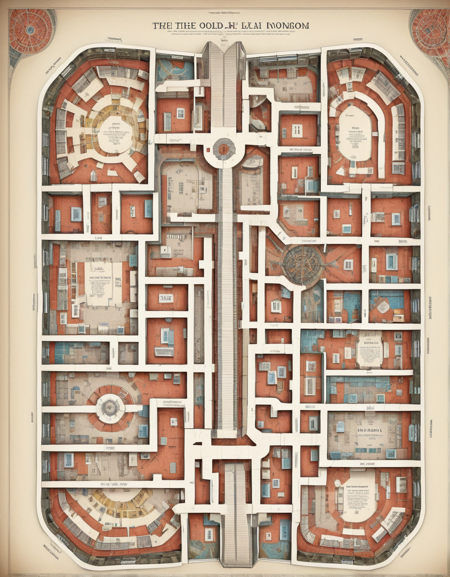 Surreal Floor Map