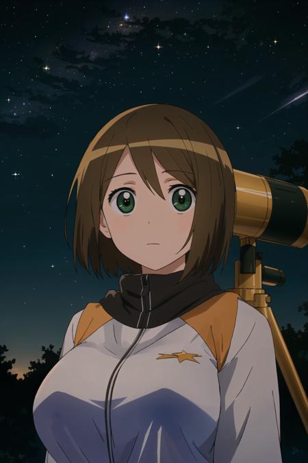 Akeno Mihoshi 明野美星 | Sora no Manimani 浪漫追星社 宙のまにまに | Animation Style