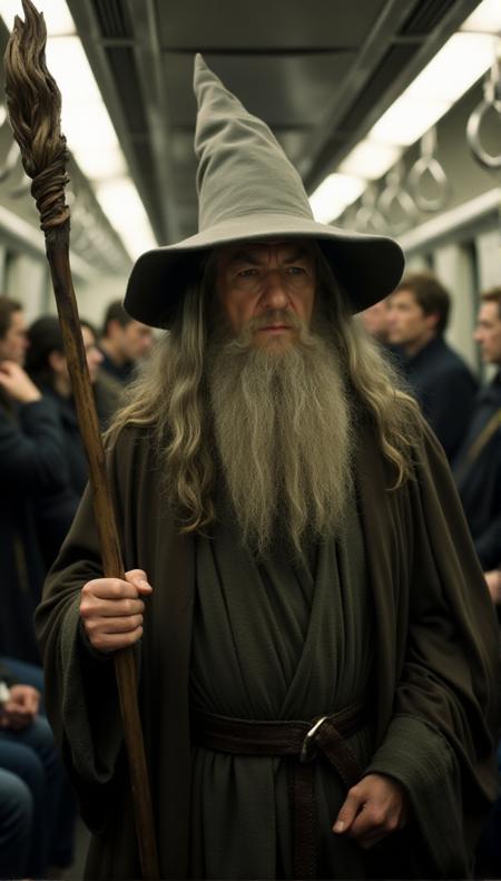 Gandalf The Grey - The Lord of the Rings - Flux1.D