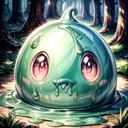 Cute Slime Monster SD 1.5