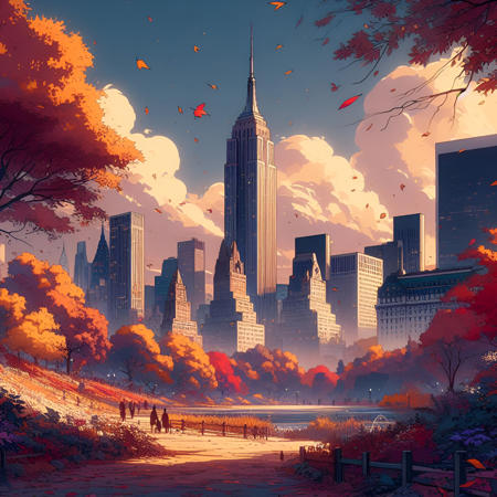 New York City, Empire State Building (Cityscape)