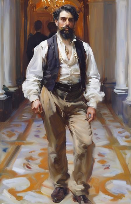 style of John Singer Sargent [SDXL] 407
