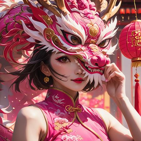 ?Lunar New Year Dragon Mask? (SDXL)