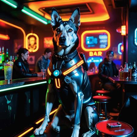 Bar portrait photography