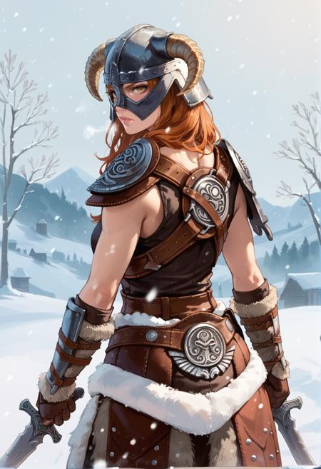 The Elder Scrolls V: Skyrim -  Dovahkiin Armor illu/PonyXL