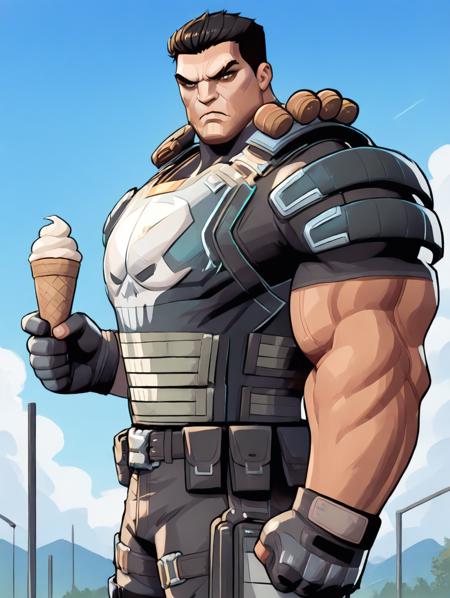 The Punisher | Marvel Rivals | Illustrious XL