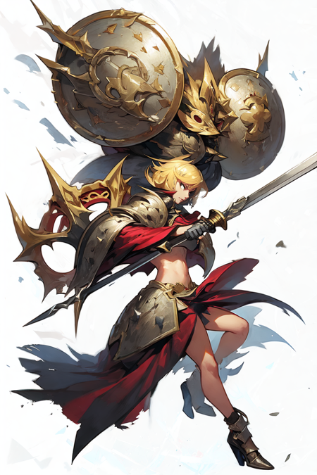 Girls, armor and creatures | Lora Style
