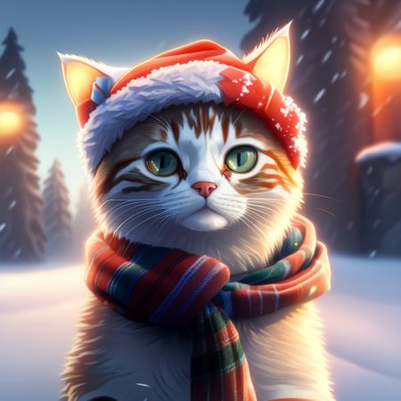 winter-cat-embeddings-sd-v2-1