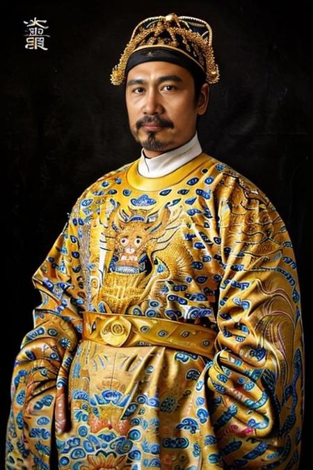 Vietnam Nguyen dynasty dragon robe