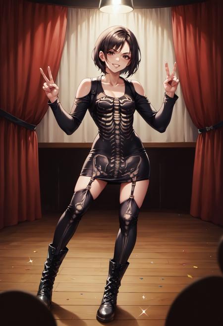 Skeleton dress outfit (Terrifier)版本Pony (ID: 976123)