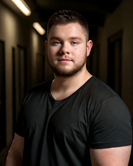 Chubby man