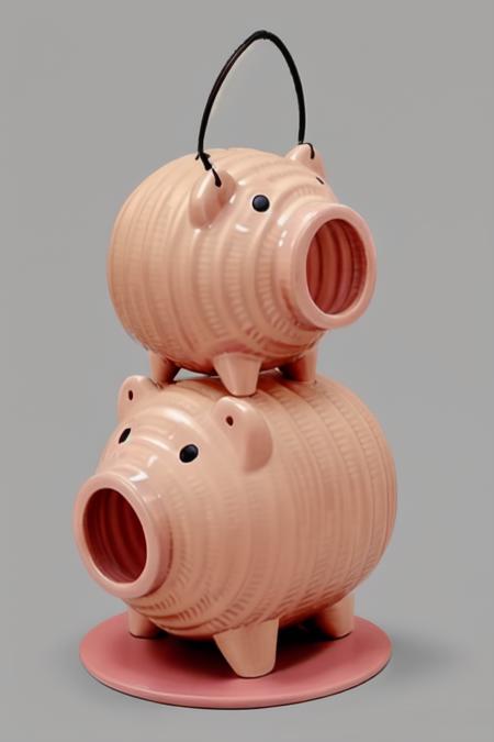 piggy shaped mosquito coil holder版本v1.0 (ID: 145188)