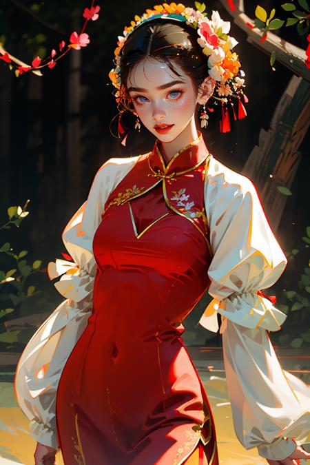 浔埔女-簪花围头饰 | Xunpu-Hairpin flowers | Chinese traditional clothing