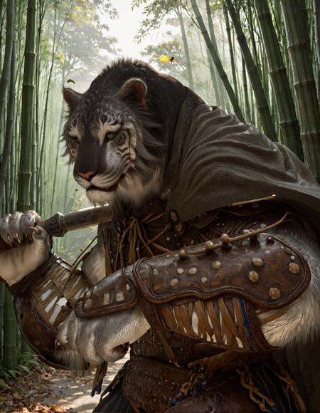 Yin Tiger | 寅虎 - Black Myth: Wukong (PDXL/SeaArtFurry)