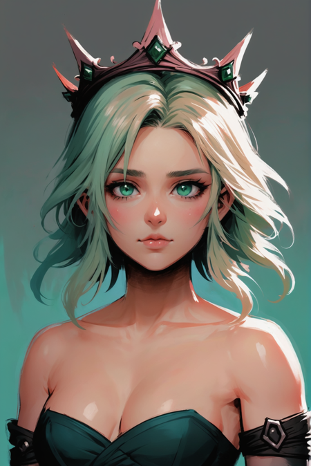 Envy Starlight Anime Digital Painting 01