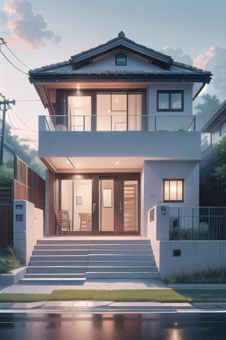 building - second floor entrance [approved]