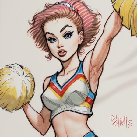 Bret Blevins imitation art style