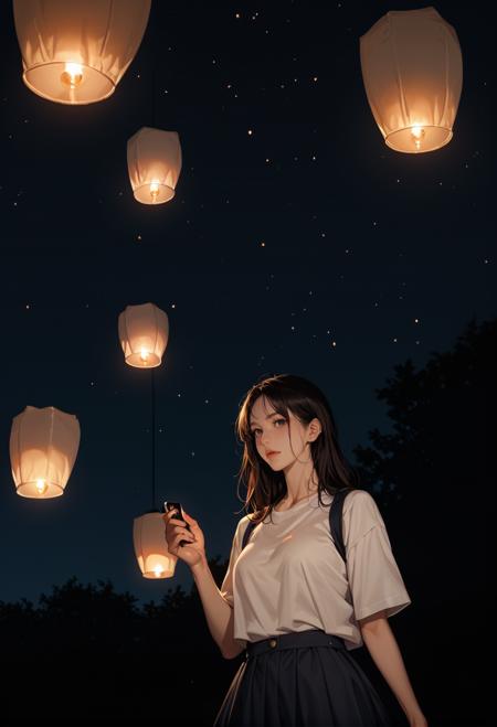 0799 Kongming lantern（sdxl,pdxl）