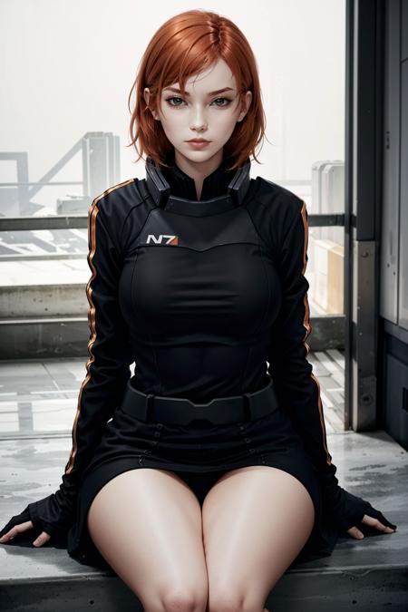Female Shepard from Mass Effect