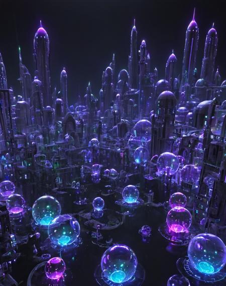 Glowing bubble XL