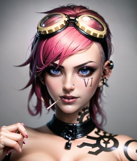 Vi League of Legends (base skin) by Kangaxx