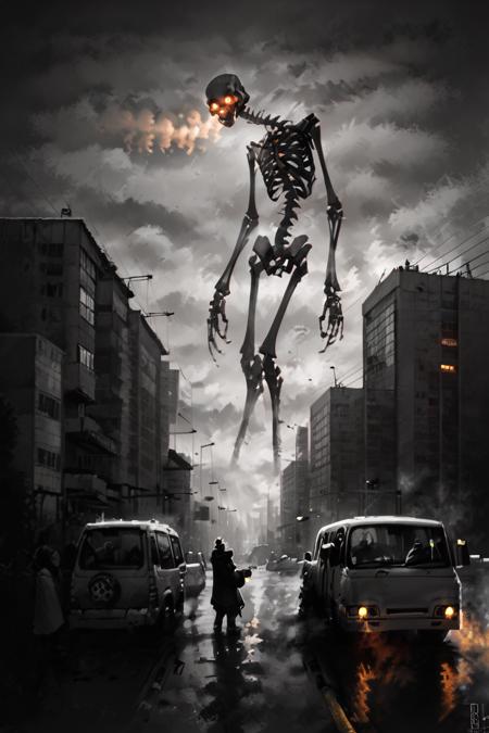 Giant Skeleton: Gashadokuro | がしゃどくろ [Pony]