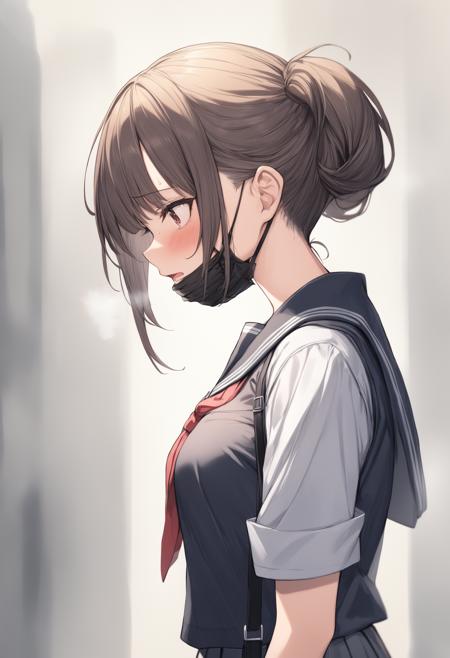 jaw mask / chin mask / 顎マスク