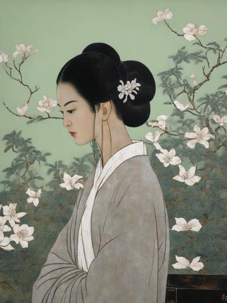 Fresh Ideas@Chinese lacquer painting_SDXL