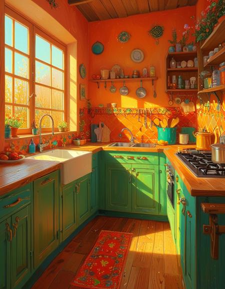 Golden Sun Glow