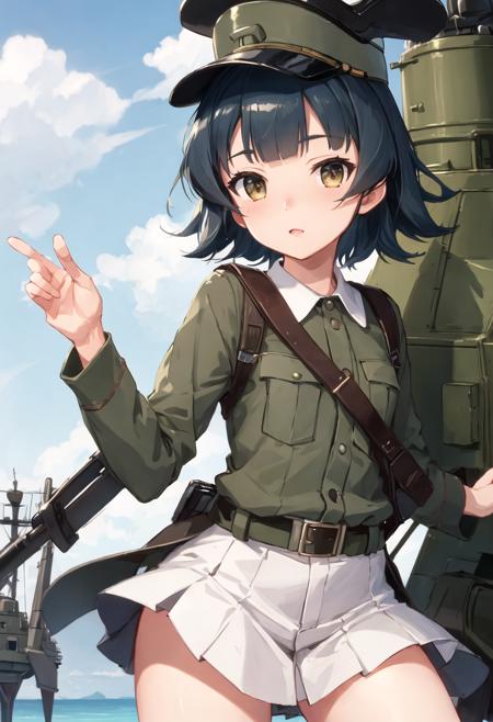 arare/霰/霰 (Kantai Collection)