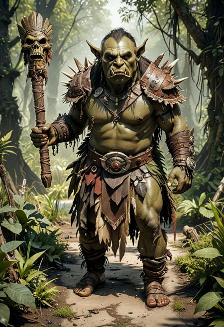 Dynamic Wildcard - orc soldier unleashed