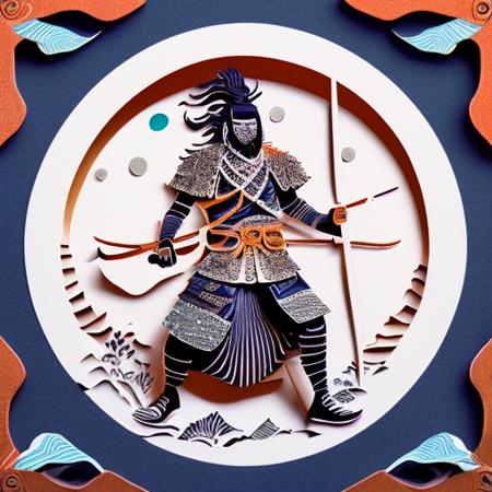 Midjourney Papercut