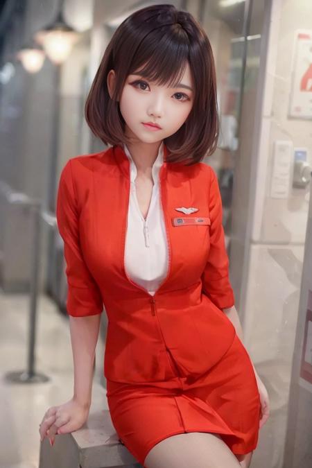 Stewardess Uniform Lora