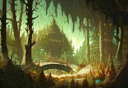 Justin Sweet Style (Icewind Dale & more Illustrator)