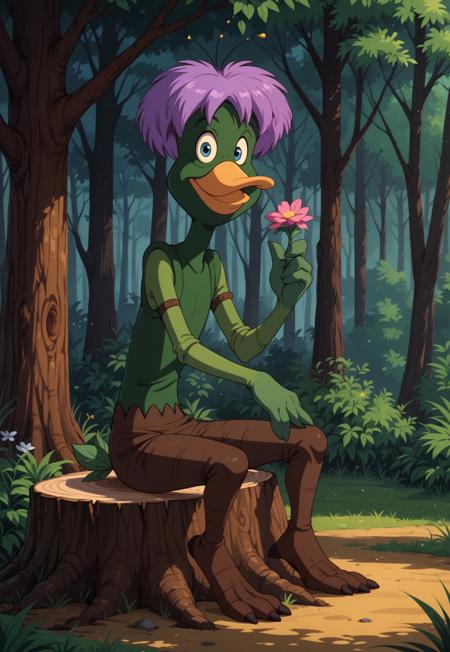 Bushroot - Darkwing Duck [Pony/Illustrious]