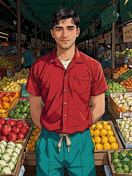 Modern Illustration Portrait