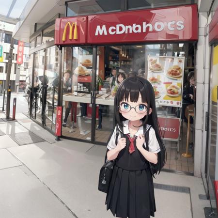 McDonald's JAPAN storefront SD15