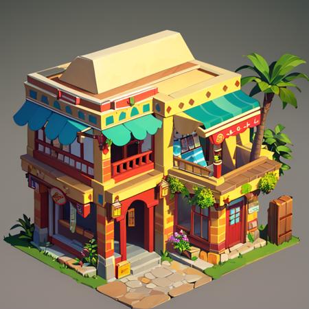 Stylized Setting (Isometric) SDXL & SD1.5