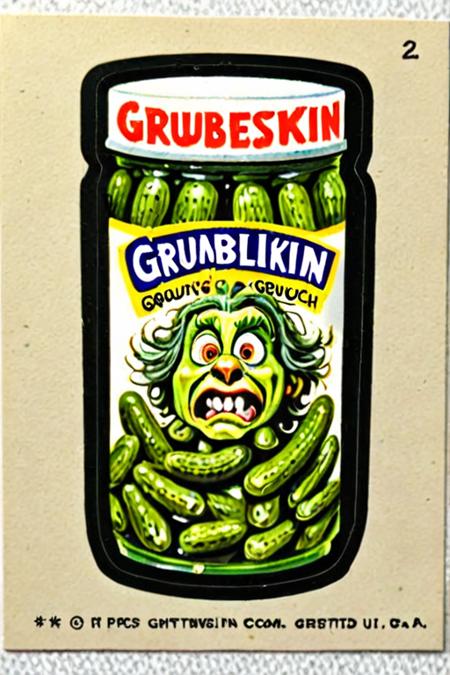 Wacky Packages TOPPS Style XL