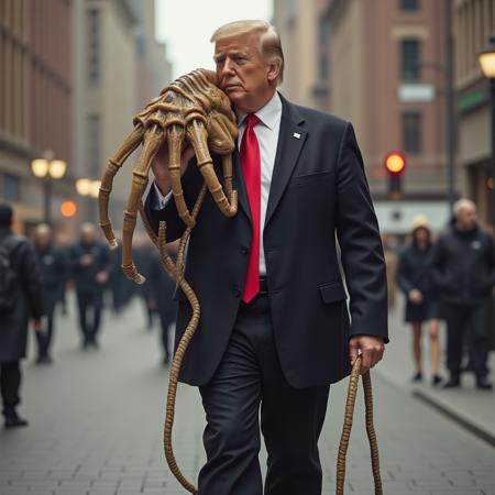Facehugger - Alien franchise - Flux1.D & SDXL版本v1.0 Flux1.D (ID: 738348)