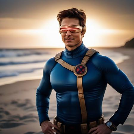Cyclops - Marvel Character - SDXL Realistic & Comics版本v1.0 (ID: 471496)