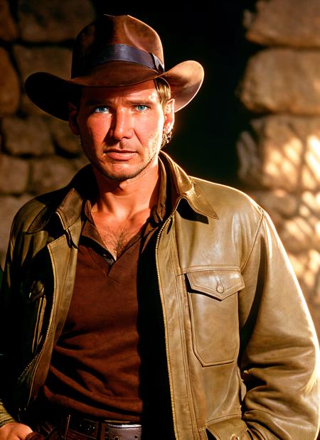 Harrison Ford (Indiana Jones, Blade Runner & Han Solo from Star Wars)