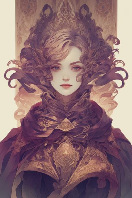 Anime Tarot effect of a complex armor - tangbohu 33