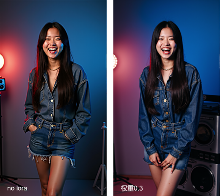 【Beauty Filter】Beautiful face and body, optimizing facial features and posture FLUX lora版本v1.0 (ID: 992605)