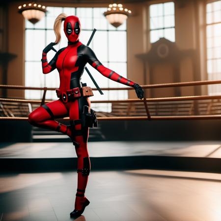 Lady Deadpool - Flux1.D & SDXL Realistic & Comics