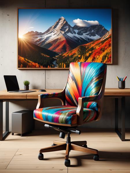 Colorful Expressionistic Pattern FLUX & SDXL