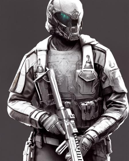 SD1.x_Anime_Futuristic_Armor_Model