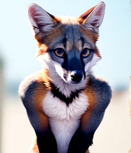 Gray fox (Urocyon cinereoargenteus)