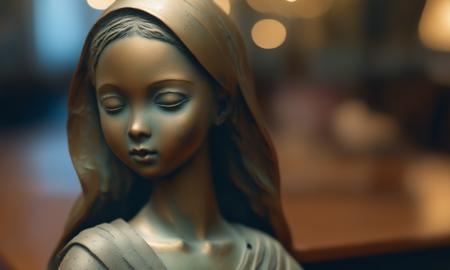 XL Realistic bronze art style